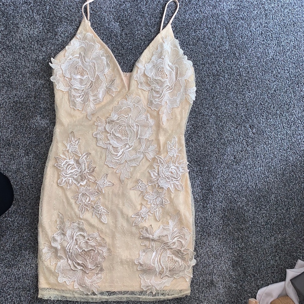 Cream Dress